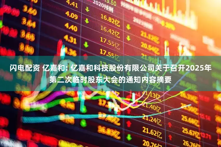 闪电配资 亿嘉和: 亿嘉和科技股份有限公司关于召开2025年第二次临时股东大会的通知内容摘要