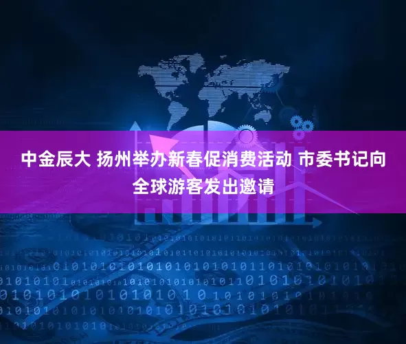 中金辰大 扬州举办新春促消费活动 市委书记向全球游客发出邀请